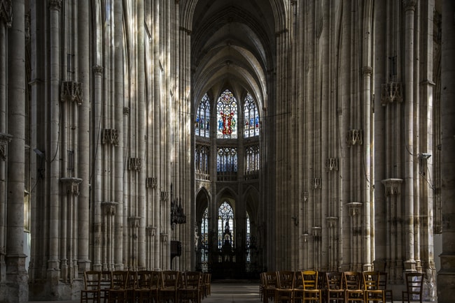 Abbaye Saint-Ouen de Rouen, France