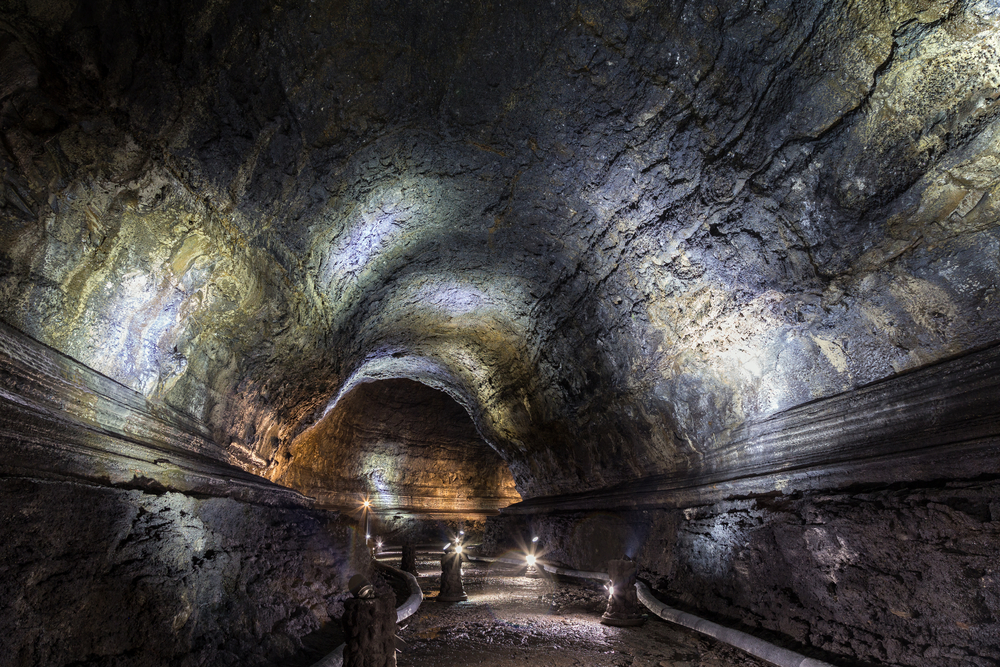 Towns in South Korea, Go lava tube exploring in Jeju South Korea © Tuomas Lehtinen / Shutterstock