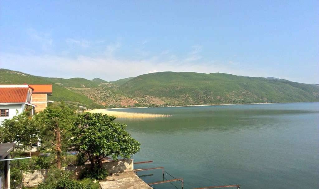 View to village Lin at the Ohrid Lake © Philippe Le Moine