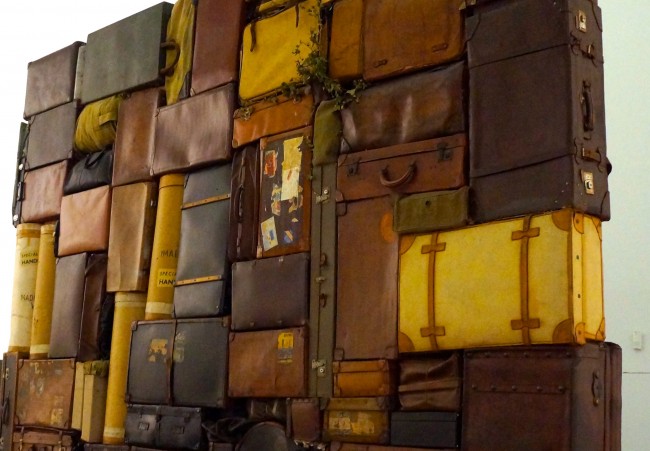Fabio Mauri, The Western Wall or the Wailing Wall (installation view, detail, Venice Biennale, 2015) | © Stephanie Carwin