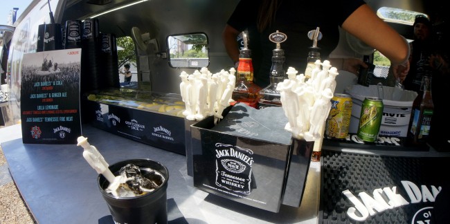 Jack Daniels bar at Lollapalooza | © CestLaVibe.com