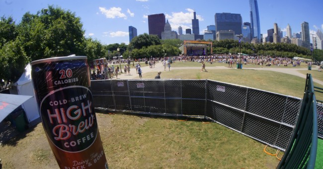 The view from the Lolla Lounge | © CestLaVibe.com