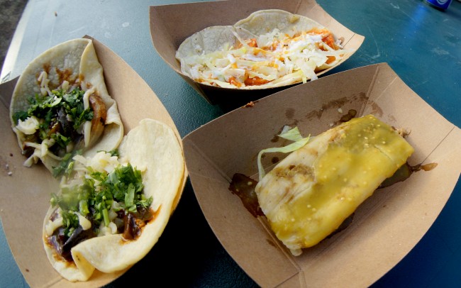 Tacos and tamales at Lollapalooza | © CestLaVibe.com