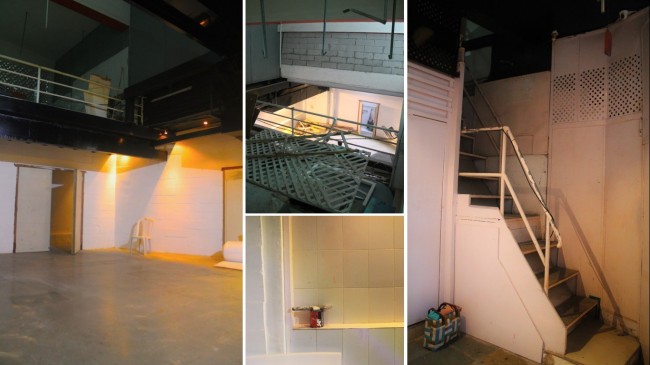 The Black Box Theater Space | View From The Gallery The Stairs Lead To