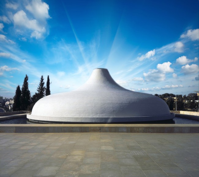 The Shrine of the Book at the Israel Museum Courtesy of The Israel Museum