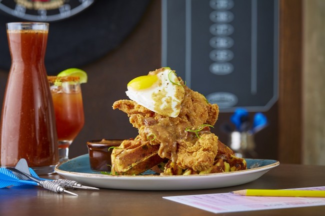 Chicken and Waffles © Public School 310