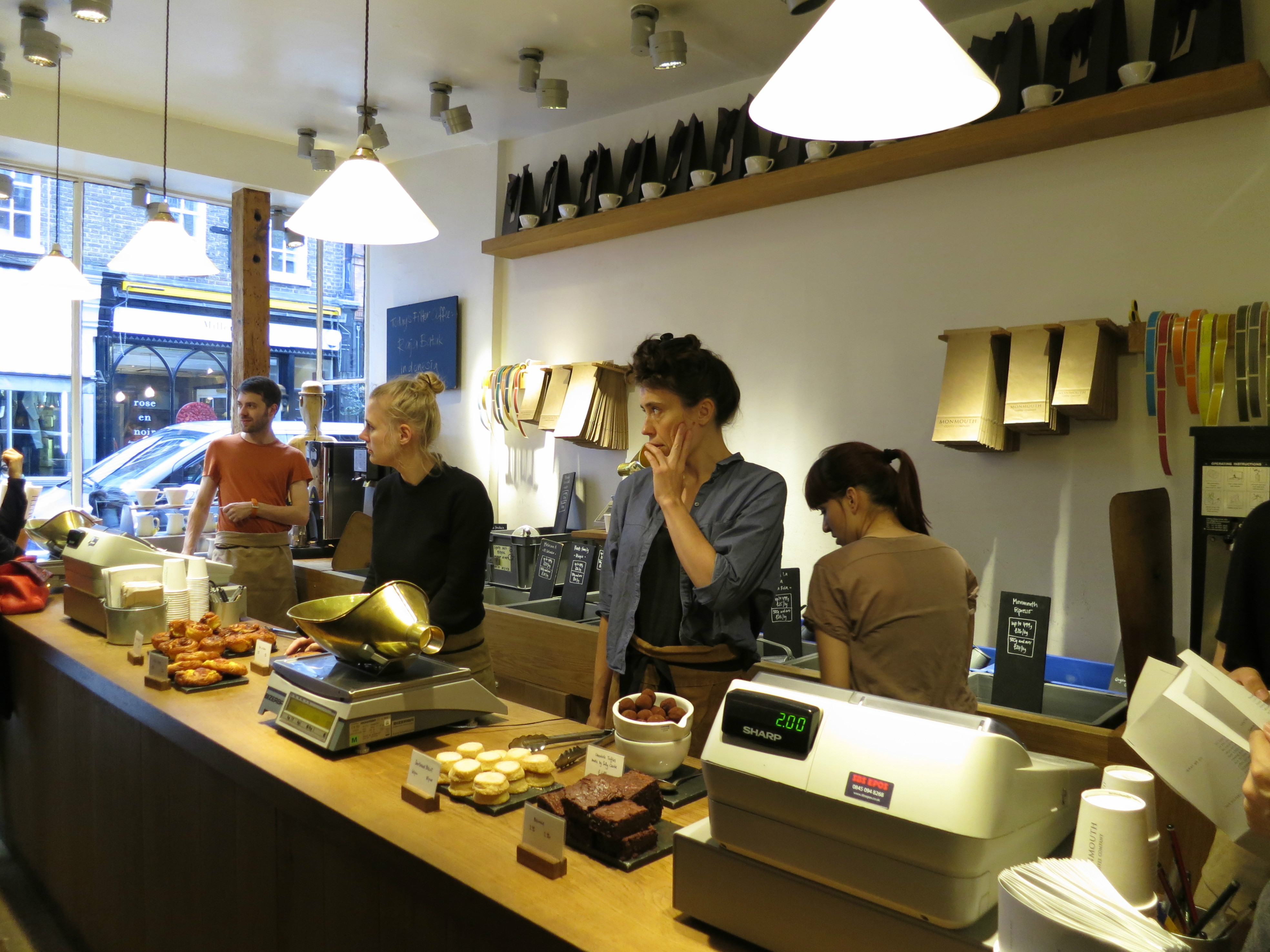 Monmouth Coffee Company, Park Street