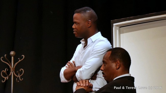 Actor Tory Smith plays a young fearless John Lewis who is side by side in the civil rights movement with Dr. martin Luther King Jr in the powerful stage play "Martin Duty Calls"
