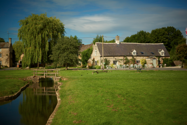Village Green | Courtesy of Kings Head, Bledington