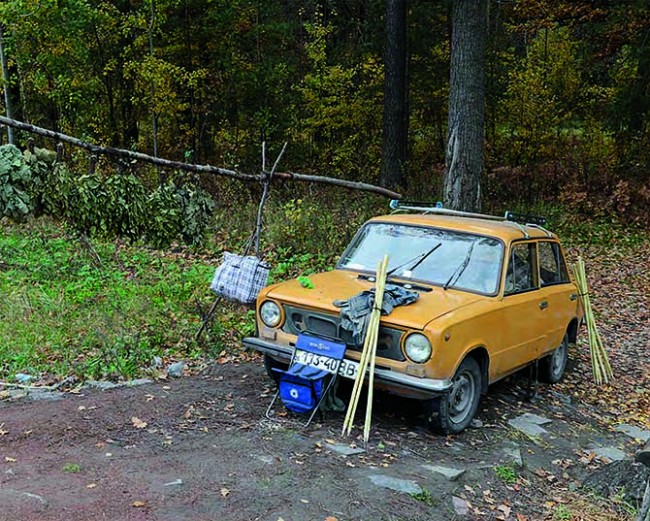 Shnuriv Lys, Ukraine, October 16, 2013 | © Stephen Shore. Courtesy 303 Gallery, New York & Sprüth Magers
