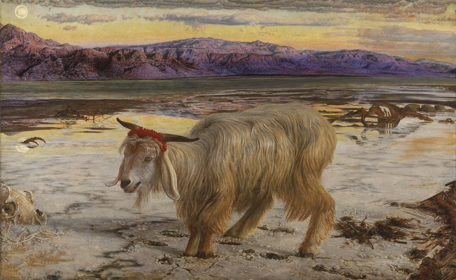 Holman Hunt, The Scapegoat, 86.5 x 139.8 x 3 cm, Walker Art Gallery, 1854-55 | © Dmitry Rozhkov/WikiCommons