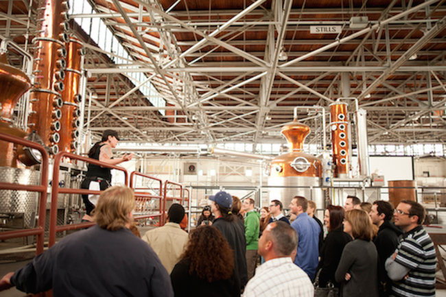 Distillery Tour | ©Ben Krantz, Courtesy of St. George