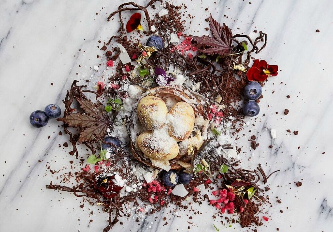 Arctic Bird's Nest | Image courtesy of Aquavit