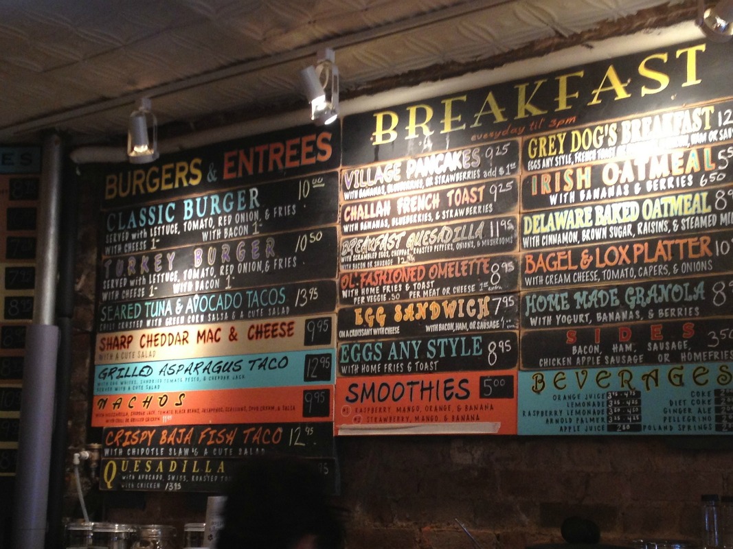 Grey Dog cafe in Chelsea, New York City, NY| © Stephanie McCratic/flickr