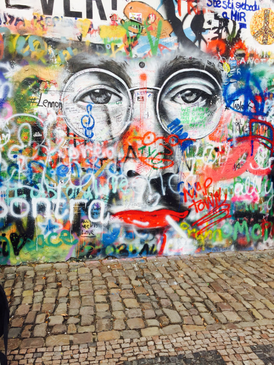 John Lennon wall Courtesy of Molly Winik