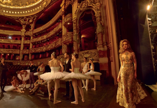 Natalia Vodianova for Vogue US November 2014 ©Annie Leibovitz