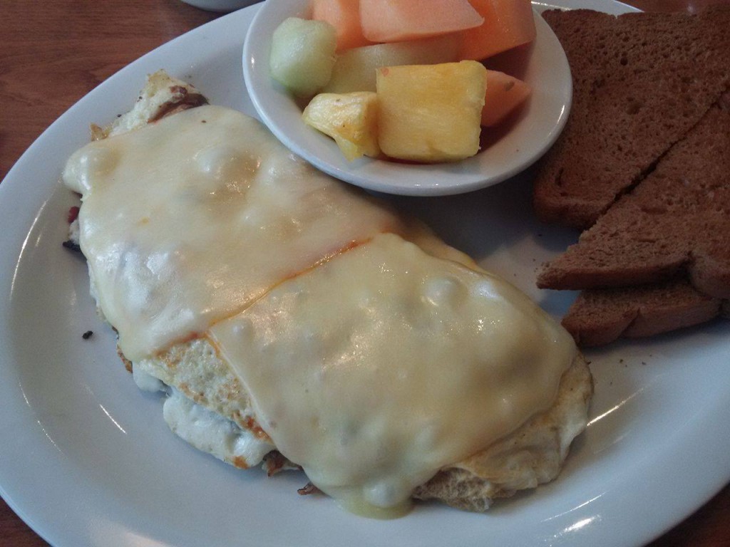 Mushroom Omelette at The Nosh © Laurent Carré