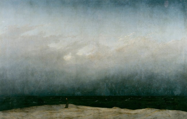 Friedrich, The Monk by the Sea, 110 x 171.5 cm, Alte Nationalgalerie, 1808-10 | © Dcoetzee/WikiCommons