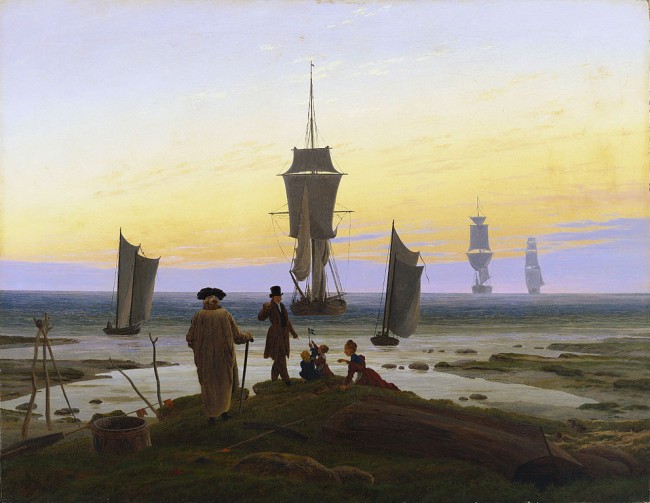 Friedrich, The Stages of Life, 72.5 x 94 cm, Museum der bildenden Künste, c. 1834 | © Dmitry Rozhkov/WikiCommons