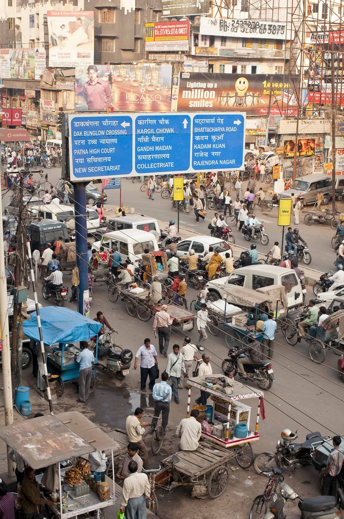 The busy streets of Patna today | ©Flickr/ MM