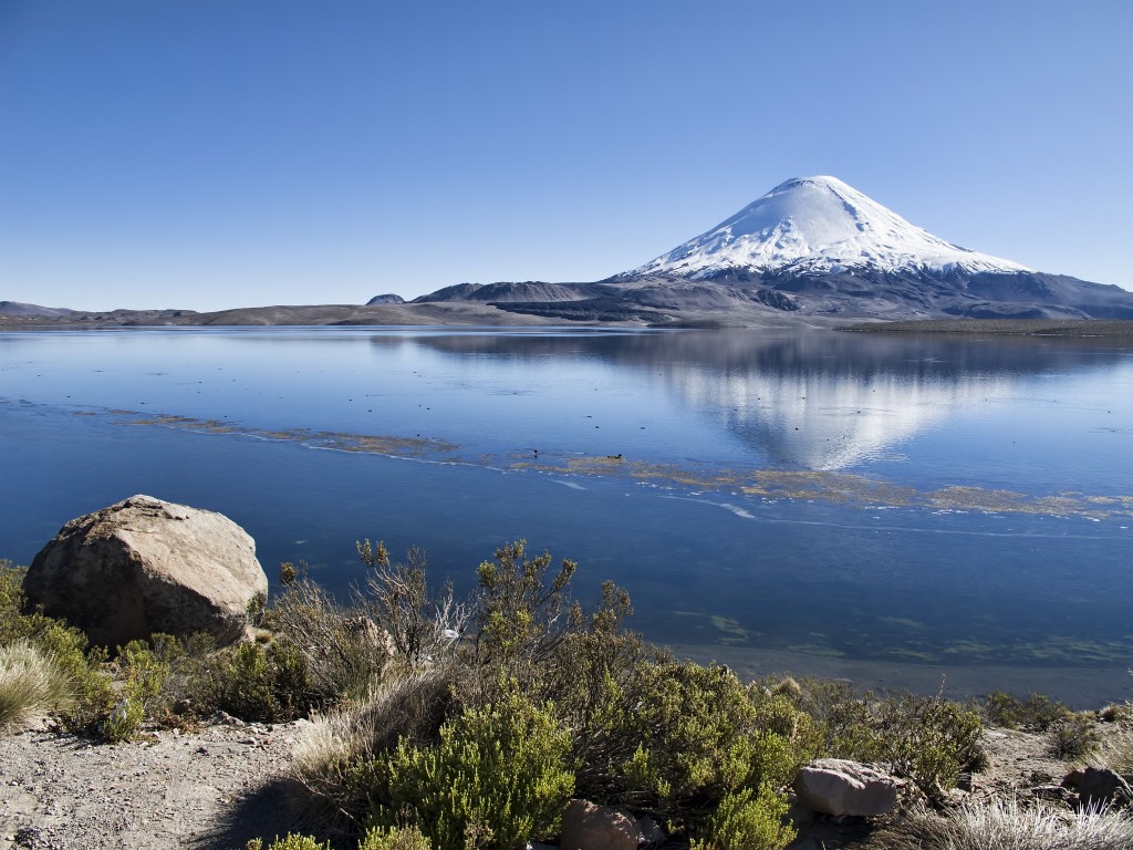 Volcano Parinacota ©Dan Lundberg