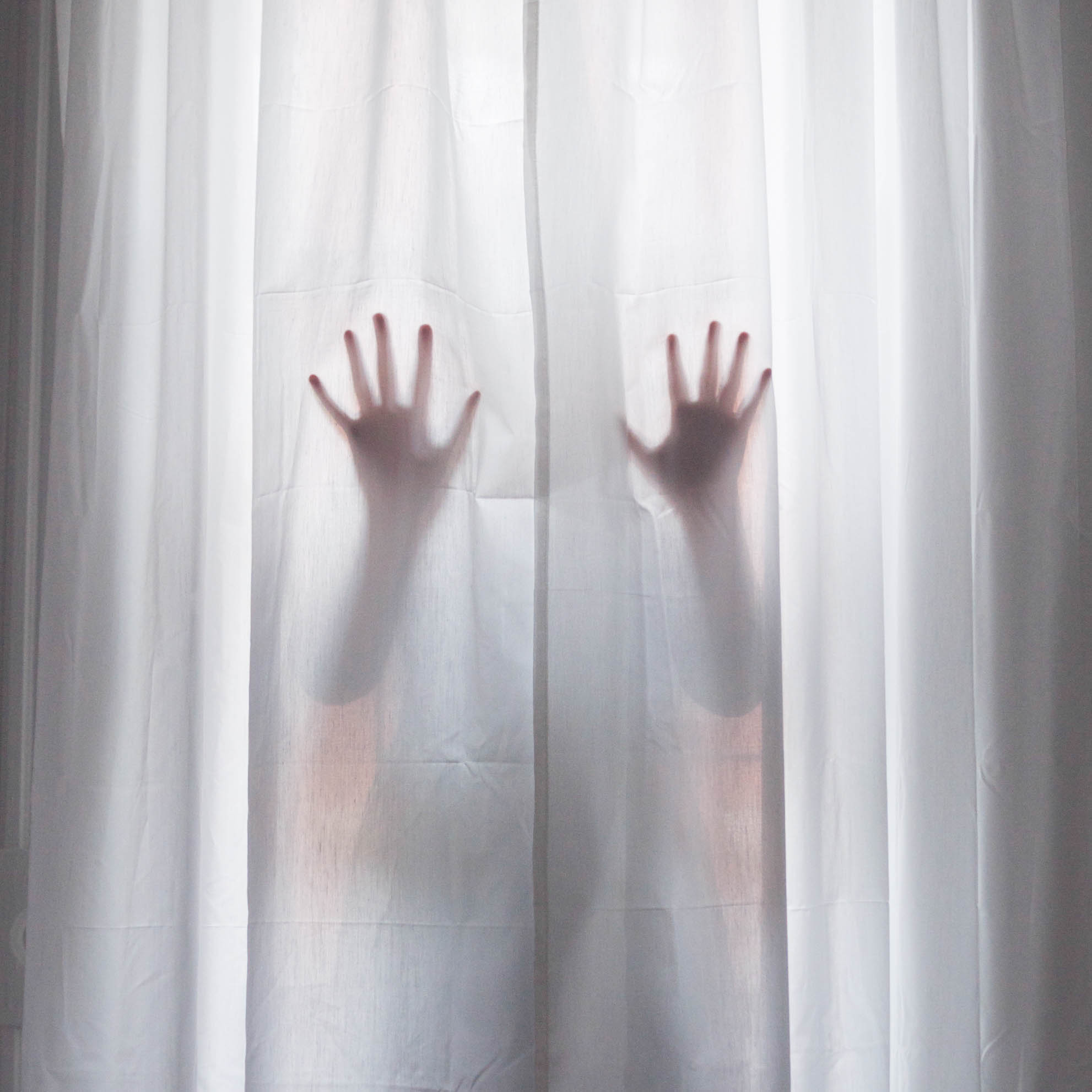 Sarah Allen Eagen, Reach, photograph on silk, 36” x 36” | © Sarah Allen Eagen