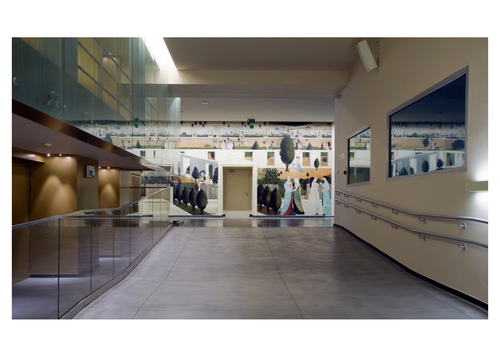 A vast Delvaux mural at the Brussels conference center | © Bruno Delamain, Courtesy of www.visitbrussels.be
