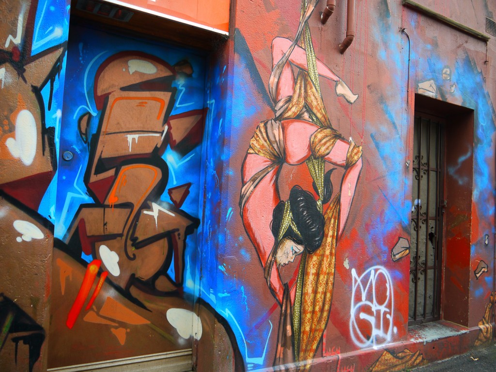 Dancer In Ribbons By Lucy, Duke St l © Ash Seagrave