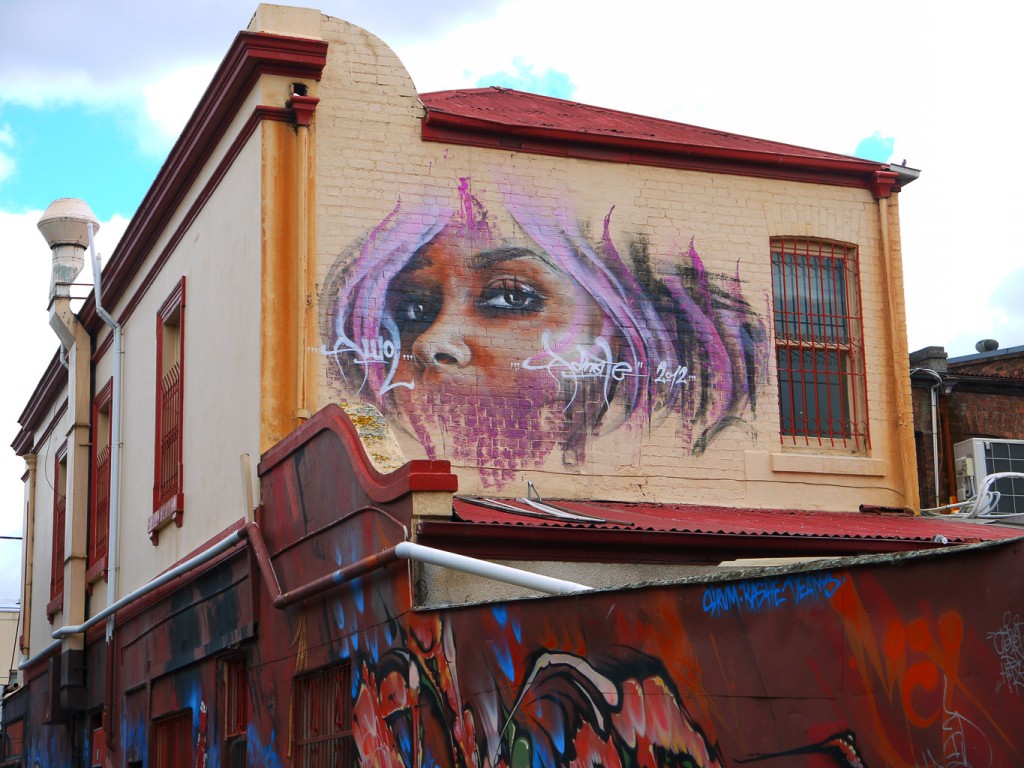 Pink Lady By Adnate, Duke St, Windsor l © Ash Seagrave