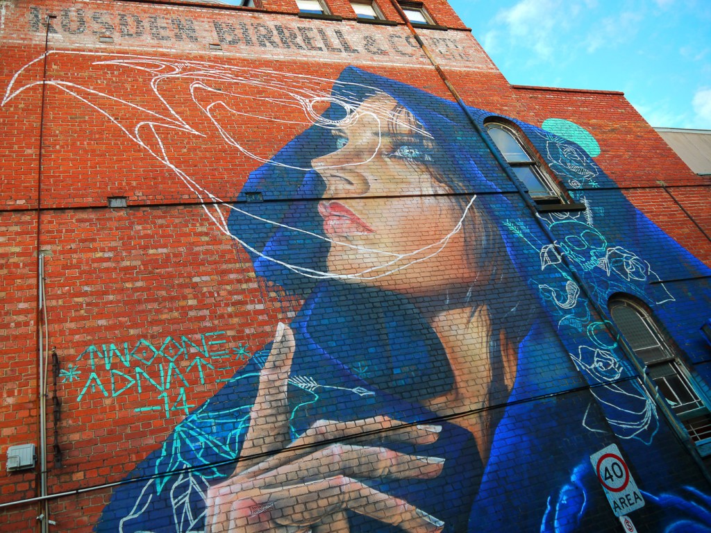 Spirit Anima By AWOL Crew, Johnston St, Fitzroy l © Ash Seagrave