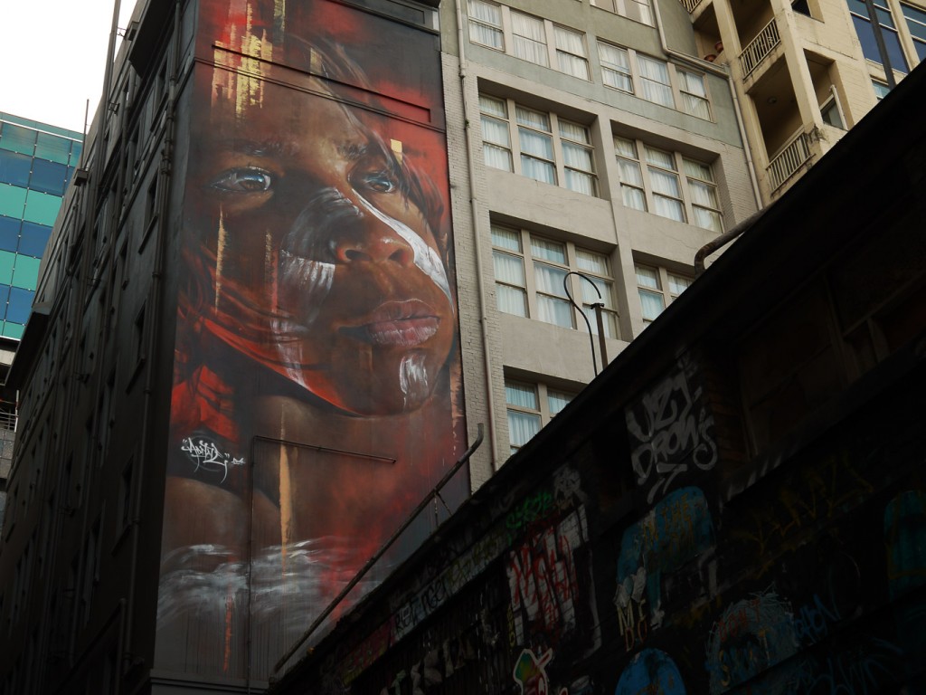 Indigenous boy by Adnate l © Ash Seagrave