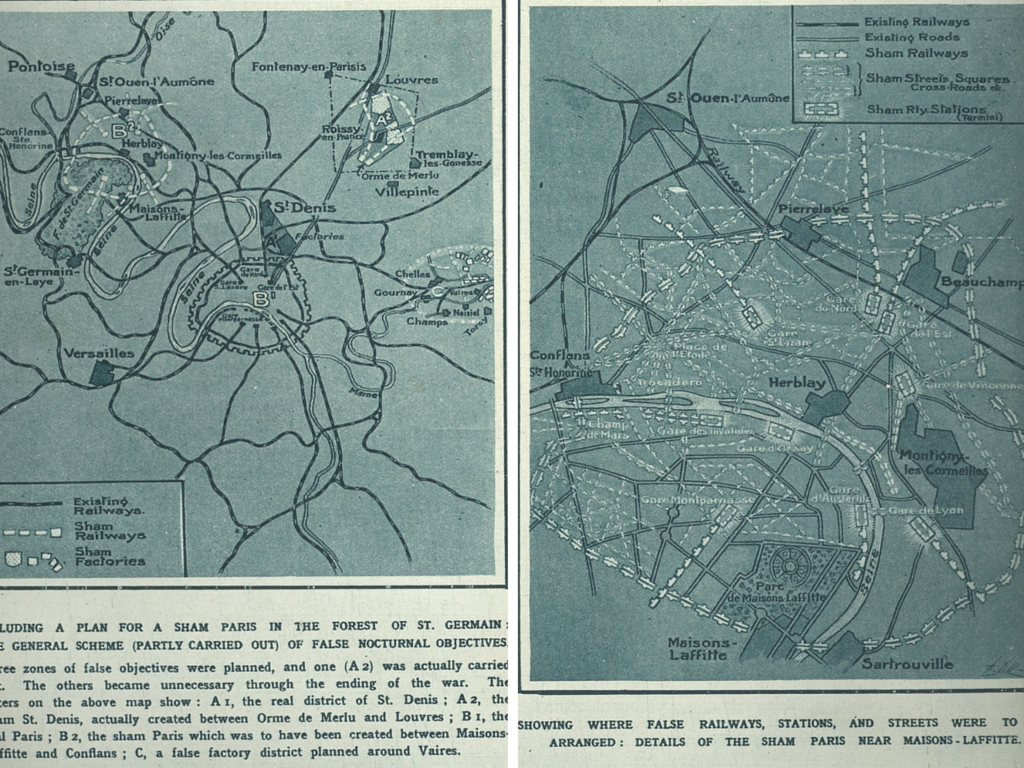 Three Zones of Sham Paris – Sham Paris Detail | © John Ptak / JF Ptak Science Books