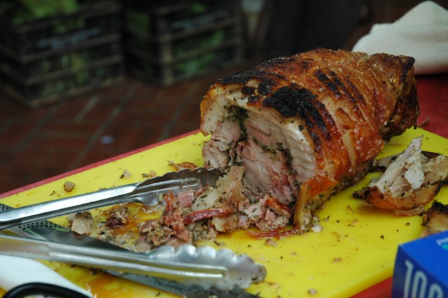 Pork at Abergavenny Food Festival| ©Eyedropper/Flickr