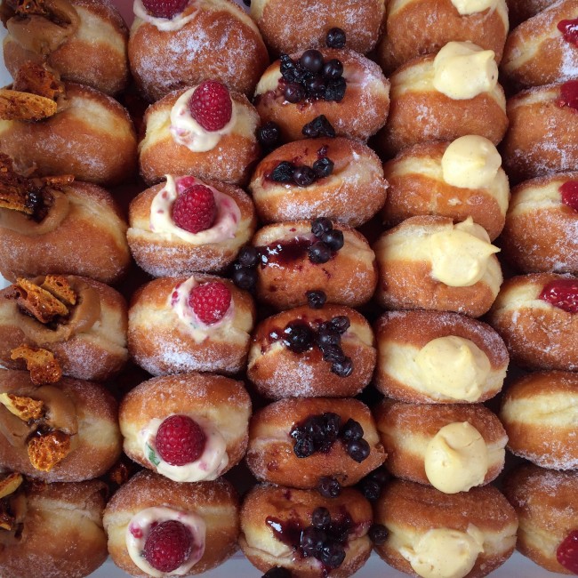 Doughnuts from above | Alexandra Dye