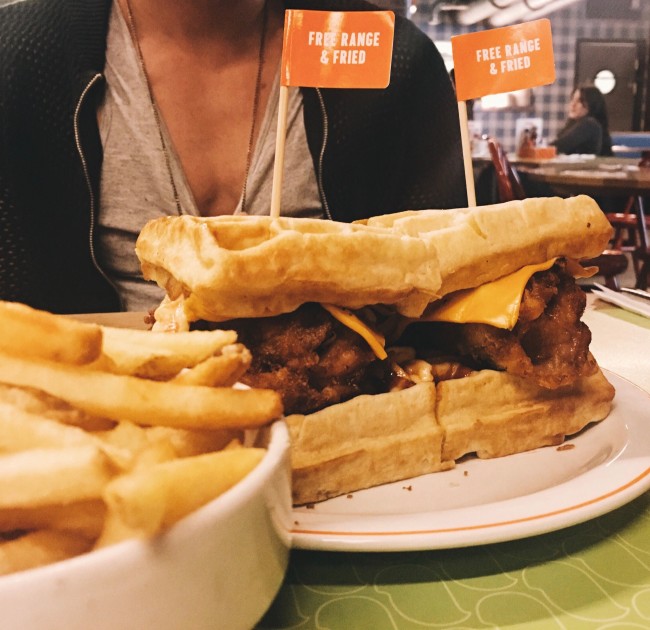 Fried Chicken Waffle | Alexandra Dye
