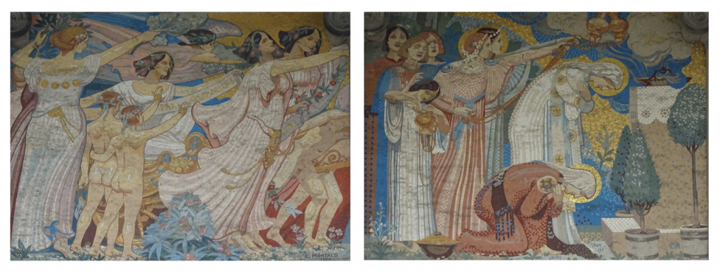 Mosaics by Constant Montald at the Cinquantenaire | Courtesy of Marie van Boxel