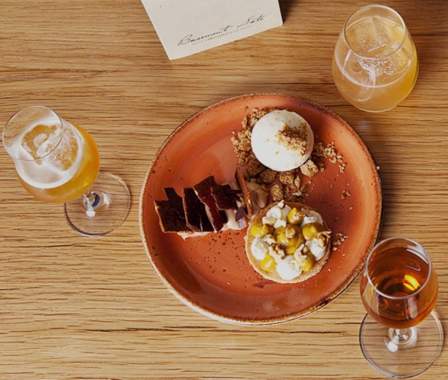 Desserts & Cocktails | Courtesy of Basement State