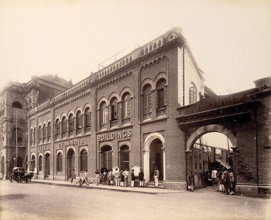 Times of India Building, 1880/©E.O.S. Company/WikiCommons