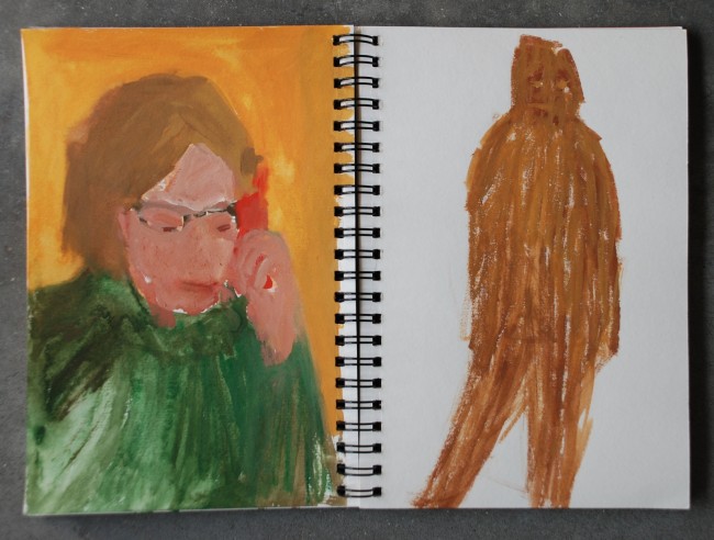 Yaara Oren, Open Sketchbooks No 2, Courtesy of Herzliya Museum of Contemporary Art