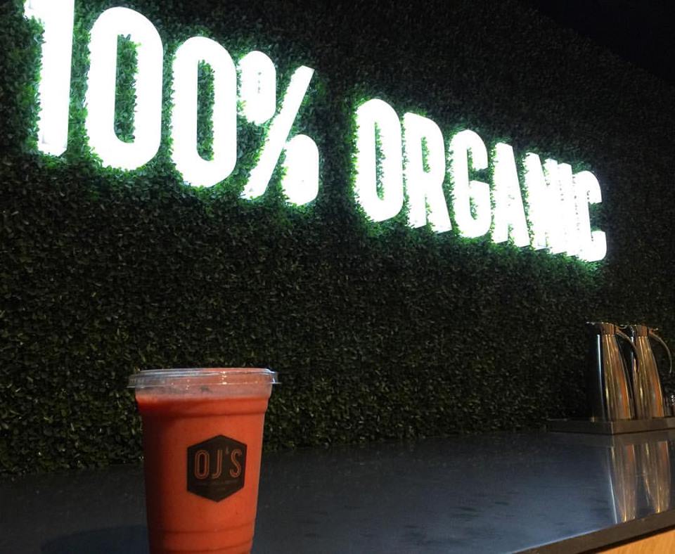 Courtesy of OJ's Organic Smoothies & Juices