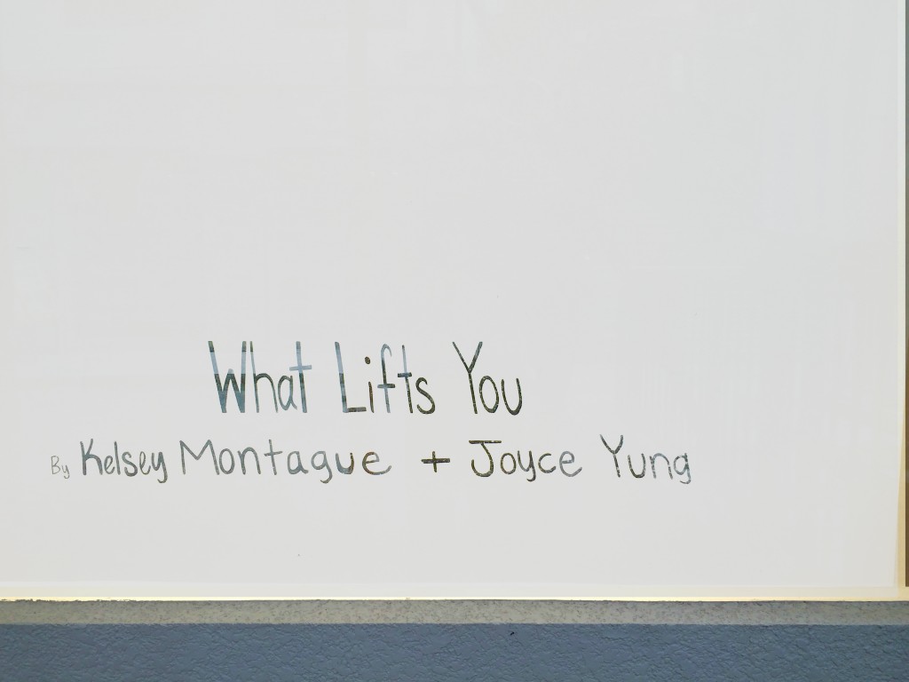 What Lifts You, collaborative exhibition by Kelsey Montague and Joyce Yung at Art Supermarket | ©small.people.big.world/instagram