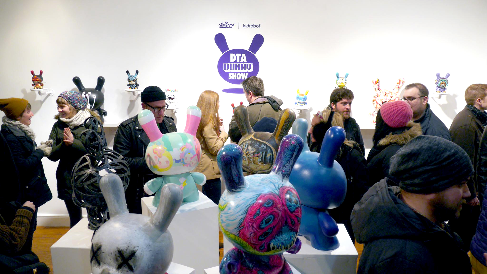 The DTA Dunny Show at Clutter Gallery | Image Courtesy of Clutter Gallery