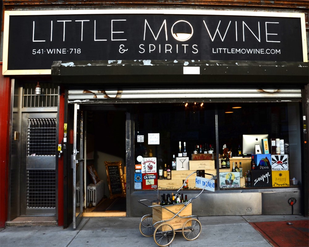 Store Front | Image Courtesy of Little Mo Wine and Spirits