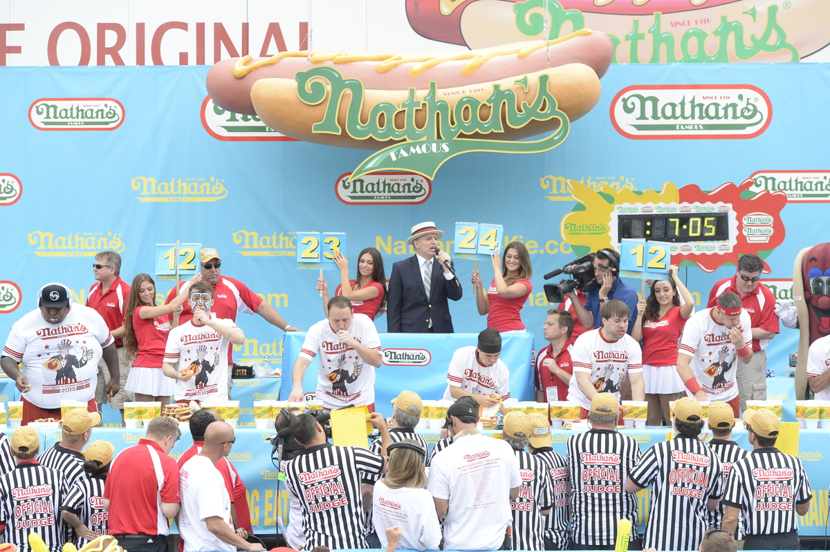 Nathan's Contestants | Image courtesy of Nathan's Famous, INC.