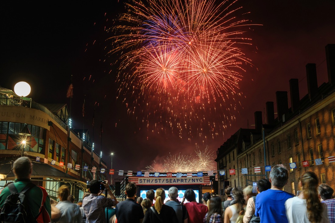 South Street Seaport 4th Of July | Image courtesy of Seaport District