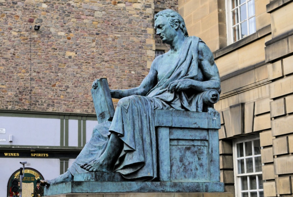 David Hume Statue, Edinburgh | © Son of Groucho/Flickr
