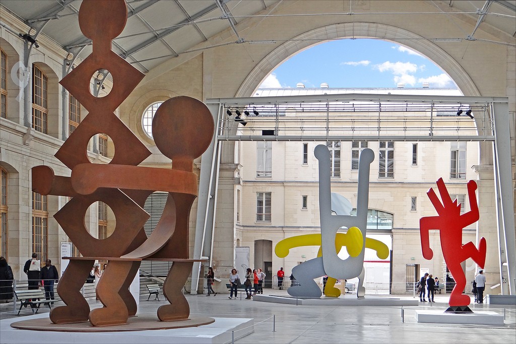 Keith Haring at the Centquatre © Jean-Pierre Dalbéra/Flickr