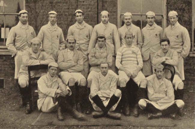 Cambridge University RFC XV in 1890 | © en.wikipedia.org