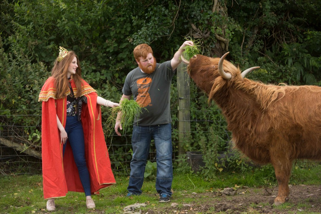 Queen of the Redheads, Grainne Keena, and Macra na Feirme member Michael O'Sullivan | ©Darragh Kane