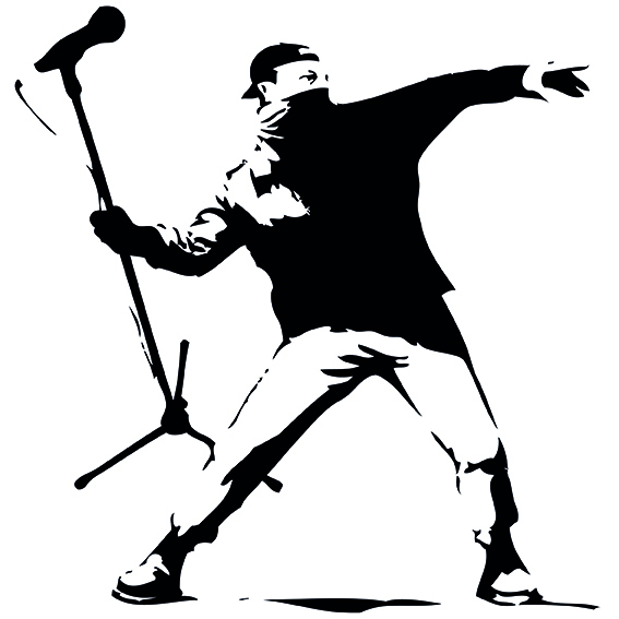 Subverted Banksy | Courtesy of Molland & Sullivan